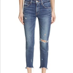 Moussy Distressed denim. Size 27